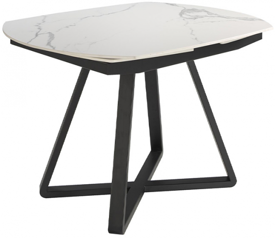 Раскладной стол с мраморной столешницей Varys 120-178X90X77 CM 3