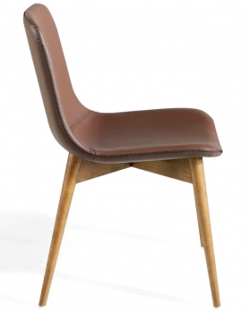 Обеденный стул на каркасе из ореха DC 63X51X87 CM