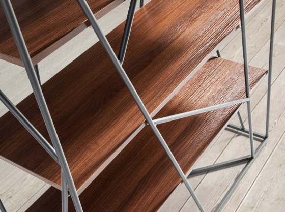 Стеллаж Formas 120X38X180 CM 7