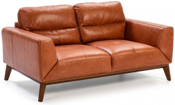 Кожаный диван на каркасе из ореха Incanto 159X96X86 CM 1