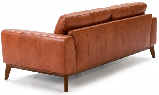 Кожаный диван на каркасе из ореха Incanto 216X96X86 CM 3