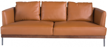 Диван кожаный Barry 214X93X87 CM