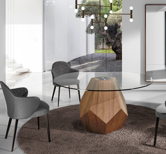 Обеденный стол Unity 150X150X74 CM 4