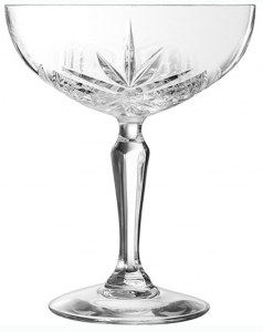 Бокал блюдце для шампанского Broadway 250 ml