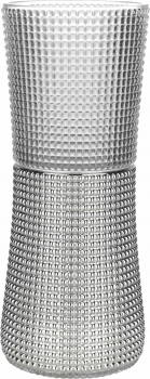 Ваза Quadri Silver 10X10X35 CM