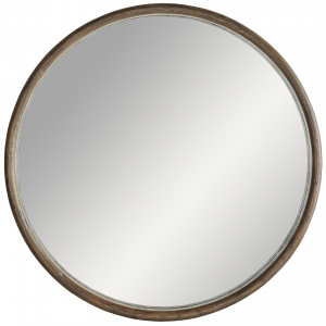 Большое зеркало в раме из ореха Lesley Ø183 CM