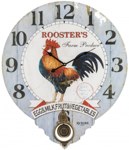 Часы настенные Roosters 58X68 CM