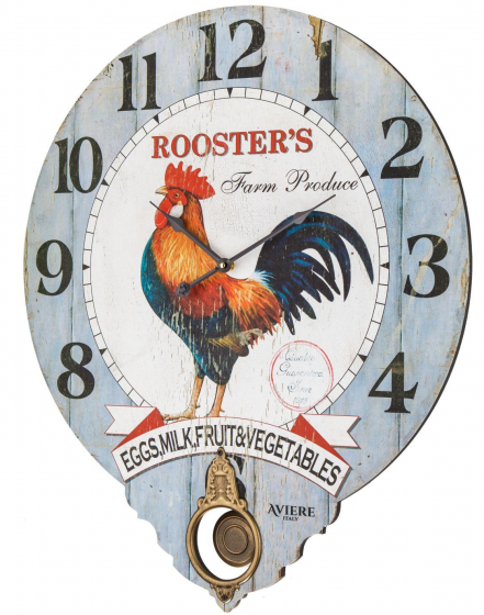Часы настенные Roosters 58X68 CM 2