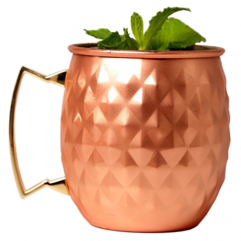 Кружка для коктейля 500 мл "Moscow Mule" d 8 см h10 см нерж. медный цвет P.L.- Barbossa