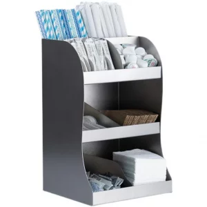 Станция диспенсер для кофейных аксессуаров 25*23*40 см нерж. P.L. Barbossa
