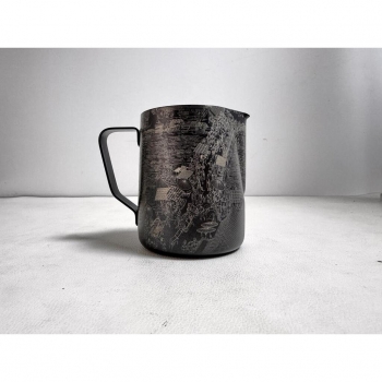 Питчер молочник 600 мл "Black Pattern" Coffee Classic Color черный нерж. P.L. Barbossa