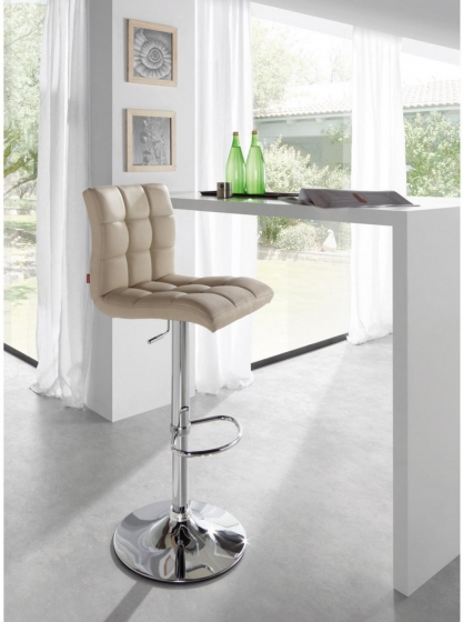 Барный стул Crema 42X48X91-112 CM белый 3
