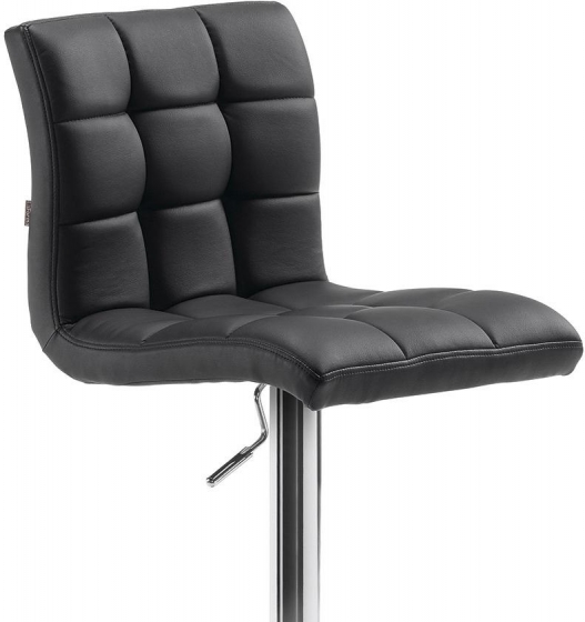 Барный стул Crema 42X48X91-112 CM черный 2