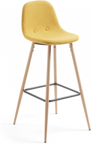 Барный стул Nilson 47X48X101 CM желтый 1