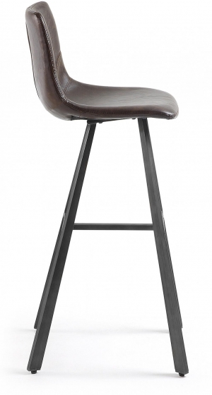 Барный стул Trac 43X55X112 CM тёмно коричневый 2
