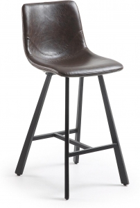 Барный стул Trac 43X55X92 CM тёмно коричневый