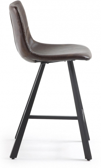 Барный стул Trac 43X55X92 CM тёмно коричневый 2