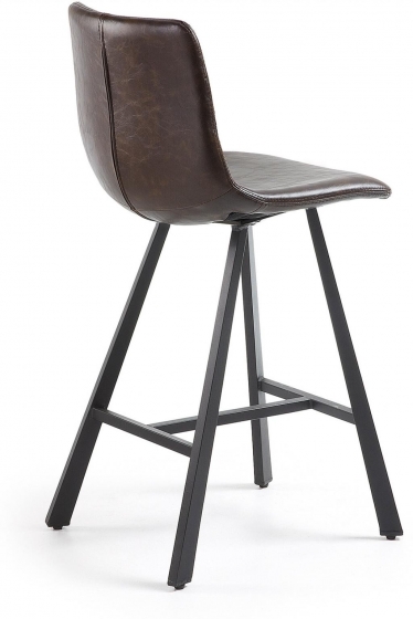 Барный стул Trac 43X55X92 CM тёмно коричневый 3
