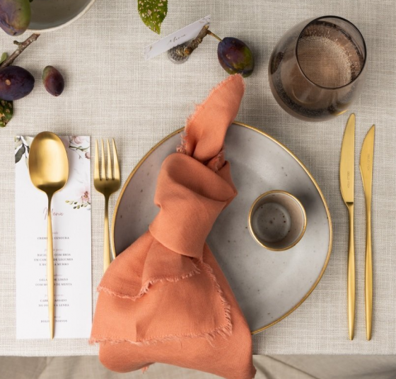 Набор столовых приборов 24 предмета Spirit Matt Gold 2