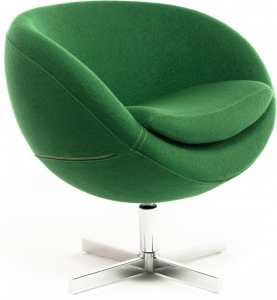Кресло Buble 78X80X82 CM зелёное
