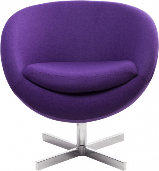 Кресло Buble 78X80X82 CM фиолетовое 2