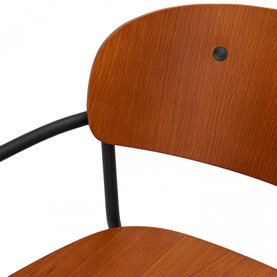 Стул с подлокотниками Torfrid 55X52X77 CM 8