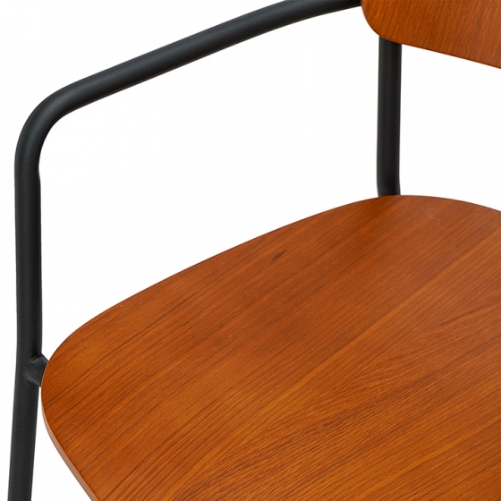 Стул с подлокотниками Torfrid 55X52X77 CM 7