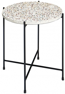 Столик кофейный josen terrazzo, D43 см
