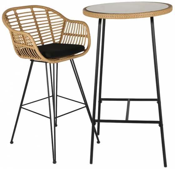 Столик барный Vetle 60X60X110 CM 3