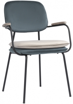 Стул с подлокотниками Pea 60X50X83 CM
