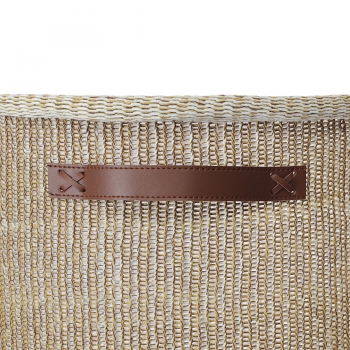 Корзина для хранения sustainable collection, 46 л, бежевая