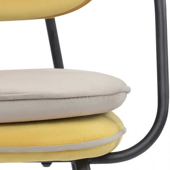 Стул с подлокотниками Pea 60X50X83 CM 6