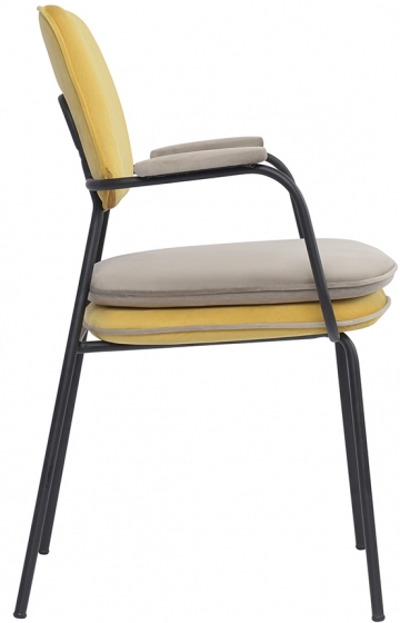 Стул с подлокотниками Pea 60X50X83 CM 3