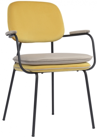 Стул с подлокотниками Pea 60X50X83 CM 1