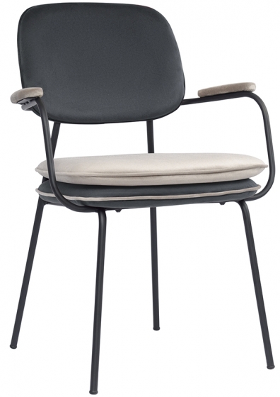 Стул с подлокотниками Pea 60X50X83 CM 1