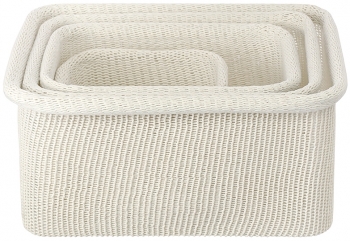 Набор из четырёх органайзеров для хранения Sustainable 30X42X20 / 27X3719 / 22X32X17 / 17X23X14 CM