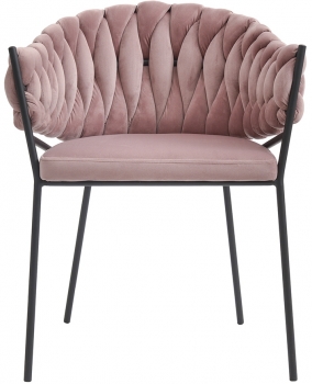 Стул Lind 60X53X77 CM розовый