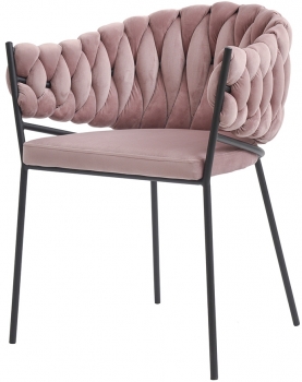 Стул Lind 60X53X77 CM розовый