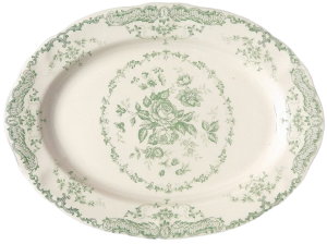 Блюдо овальное Rose 31X20 CM