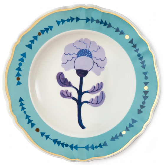 Тарелка фарфоровая Botanica Plate Ø23 CM 1