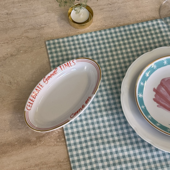 Блюдо овальное The Club 17X10 CM 2