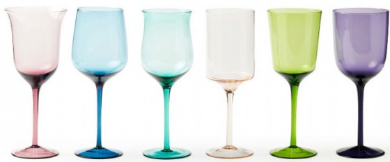 Набор из шести бокалов Cosmic Diner 23 CM 1