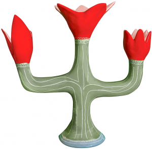 Канделябр на три свечи Sogno 28X11X26 CM