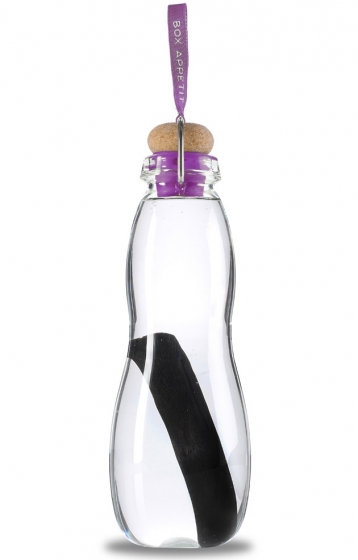 Эко-бутылка Eau Good Glass с фильтром 600 ml пурпурная 2