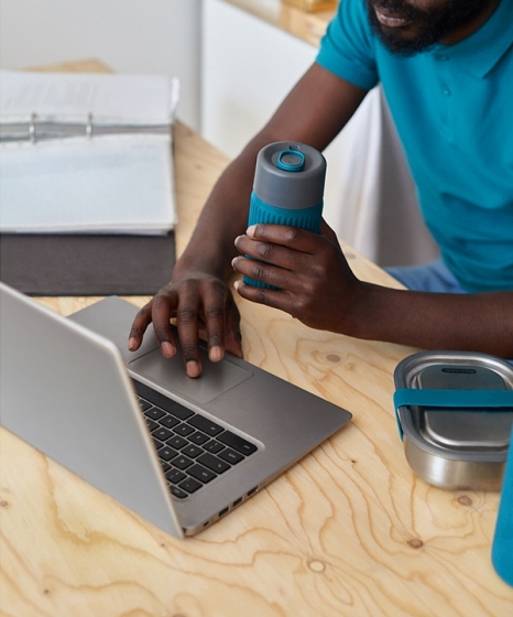 Кружка Travel Cup 340 ml бирюзовая 2