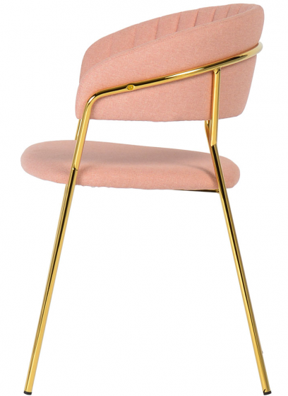 Стул Turin 56X50X78 CM светло-розовая рогожка 3