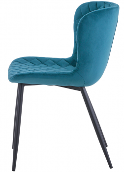 Стул Darcy 60X56X80 CM бирюзовый