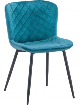 Стул Darcy 60X56X80 CM бирюзовый