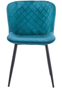 Стул Darcy 60X56X80 CM бирюзовый