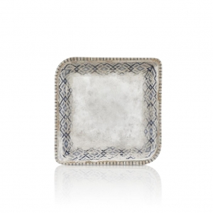 Тарелка квадратная 19*19 см Rug By Bone Innovation [6]